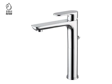 EXTRO - Single handle High washbasin mixer with pop up waste by Newform