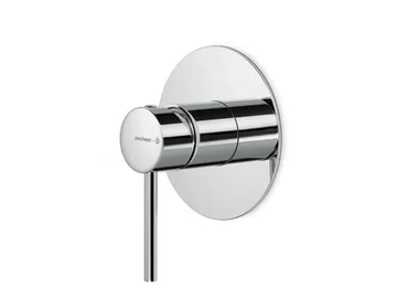 MINI-X - Single handle shower mixer with plate by Newform