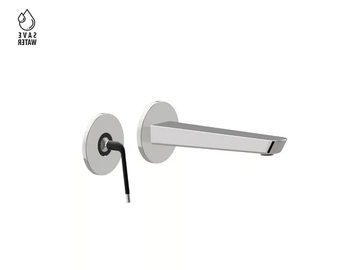 O'RAMA - Single handle wall-mounted washbasin mixer without waste by Newform