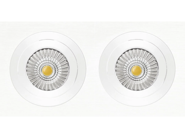 INOX S - LED rectangular aluminium spotlight by Nexia