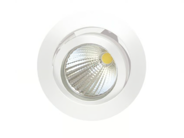INOX S - LED round aluminium spotlight by Nexia