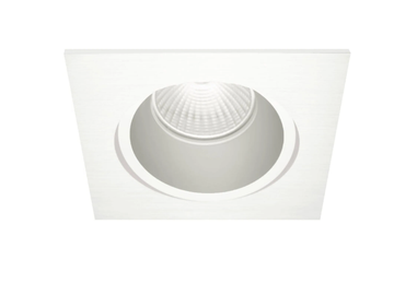 INOX S - LED square aluminium spotlight by Nexia