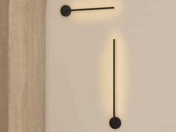 LINES VERTICAL - LED aluminium wall lamp by Nexia