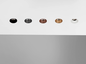 TIDY - Round recessed polypropylene spotlight by Nexia