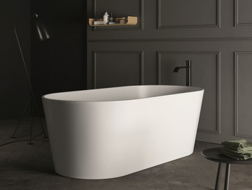 BAY - Freestanding oval Pietraluce® bathtub by Nic