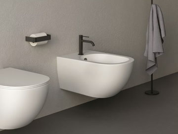PIN - Wall-hung ceramic bidet by Nic