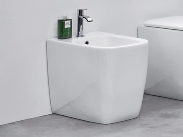 SEMPLICE - Floor mounted ceramic bidet by Nic