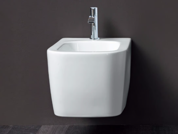 SEMPLICE - Wall-hung ceramic bidet by Nic