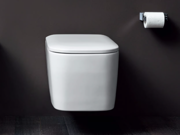 SEMPLICE - Wall-hung ceramic toilet by Nic