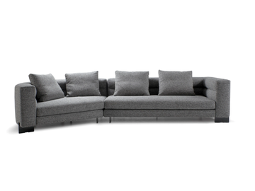 AURA - Sectional sofa with removable cover by NICOLINE