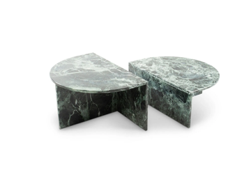 BOTERO - Low marble coffee table by NICOLINE