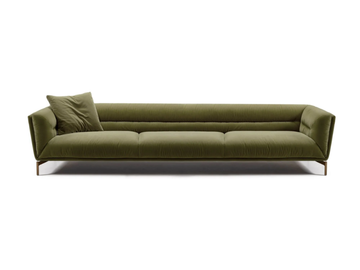 GARY - 3 seater fabric sofa by NICOLINE