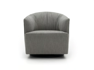 LADY - Fabric easy chair with armrests by NICOLINE