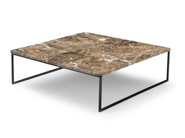 METRICO - Square marble coffee table by NICOLINE
