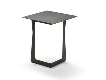 SHINY - Square metal coffee table by NICOLINE