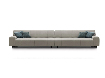 ZARA - Sectional leather sofa by NICOLINE