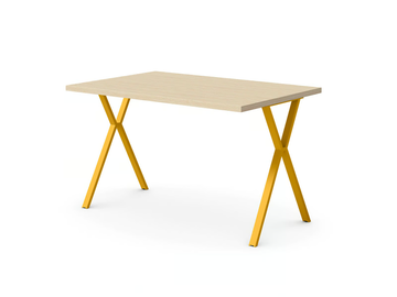 Desk with Clessidra legs - Modular desk by Nidi