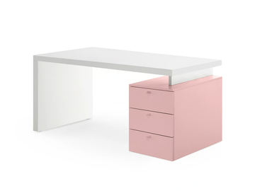 Desk with drawer unit - Modular desk by Nidi