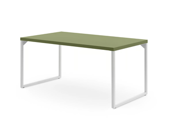 Desk with Loom legs - Modular desk by Nidi