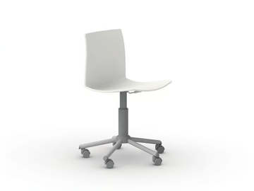 JOIN - Height-adjustable chair with 5-spoke base by Nidi