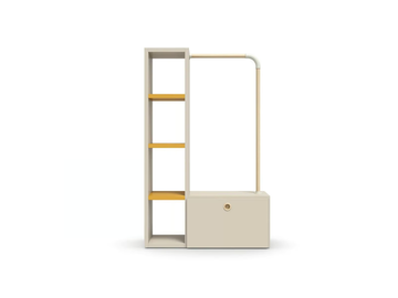 LOOP SYSTEM - Bookcase / coat rack by Nidi
