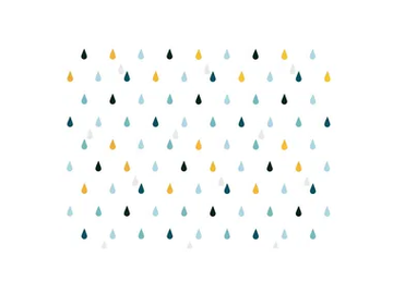 RAIN - Motif wallpaper by Nidi