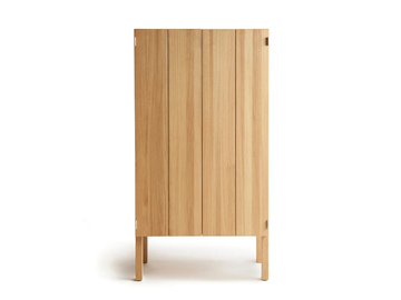 ARKITECTURE - Solid wood high cabinet with doors by Nikari