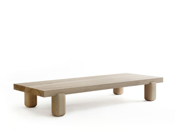 CENTENNIALE - Wooden coffee table by Nikari