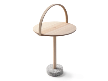 FEBRUARY - Round ash coffee table by Nikari