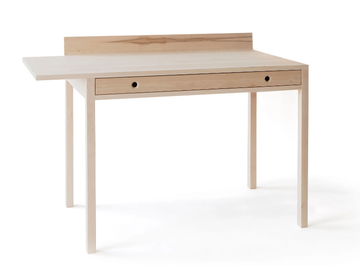 NOVEMBER LIGHT - Rectangular ash writing desk by Nikari