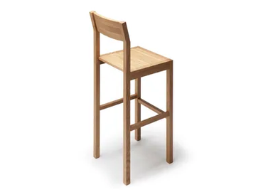 SEMINAR KVBT1 - High wooden stool by Nikari