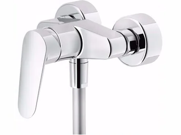 BLUES - Wall-mounted single handle bathtub mixer by Nobili