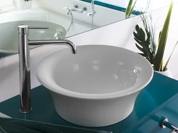 LIVE - Single handle washbasin mixer by Nobili