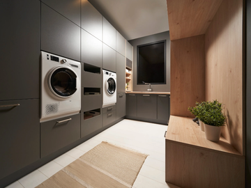 MANHATTAN UNI GRAPHIT - Laundry room cabinet by Nolte Küchen