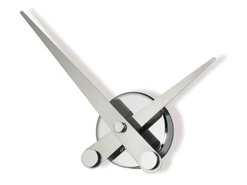 AXIOMA MINI - Wall-mounted metal clock by Nomon