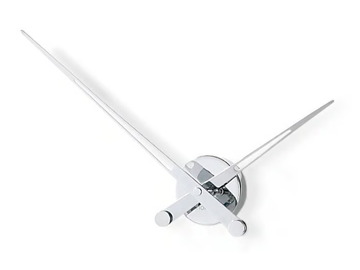 AXIOMA - Wall-mounted metal clock by Nomon
