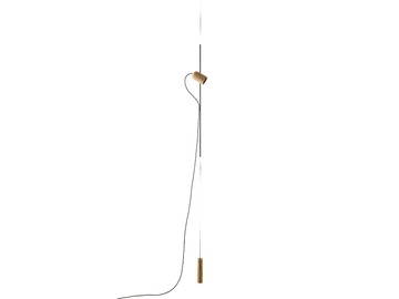 ONFA - Dimmable LED oak pendant lamp by Nomon