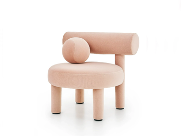 BABY LOW GROPIUS CS1 - Fabric kids chair by NOOM