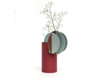DELAUNAY CS1 - Metal vase by NOOM