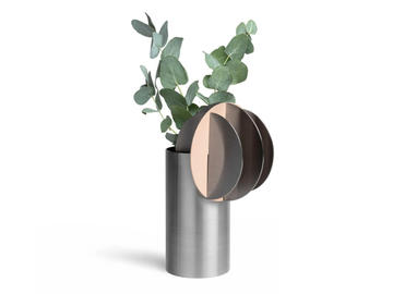 DELAUNAY VASE CS11 - Stainless steel vase by NOOM