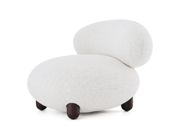 FLOCK - Fabric easy chair by NOOM