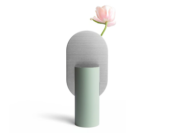GENKE CS8 - Stainless steel vase by NOOM