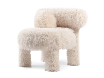 GROPIUS CS1 FLUFFY EDITION - Fake fur easy chair by NOOM