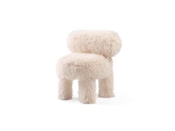 GROPIUS CS1 FLUFFY EDITION - Fake fur kids chair by NOOM
