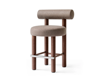 GROPIUS CS2 COUNTER CHAIR - Upholstered counter chair by NOOM