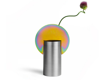 MALEVICH LIMITED EDITION CSL7 - Stainless steel vase by NOOM