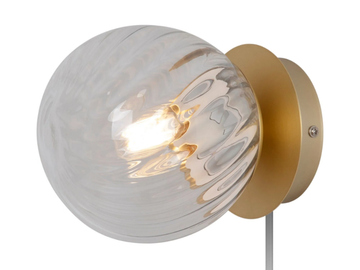 CHISELL - Blown glass wall light by Nordlux