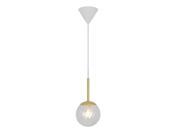 CHISELL - Dimmable blown glass pendant lamp by Nordlux