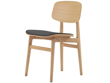 NY11 - Oak chair with integrated cushion by NORR11