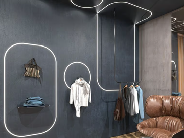 DOMYNOS - Linear lighting profile built-in for LED modules by Novalux